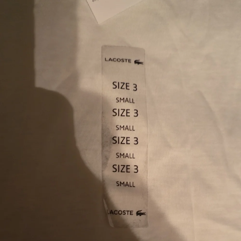 Lacoste Men's Classic White Tee - Picture 4 of 5